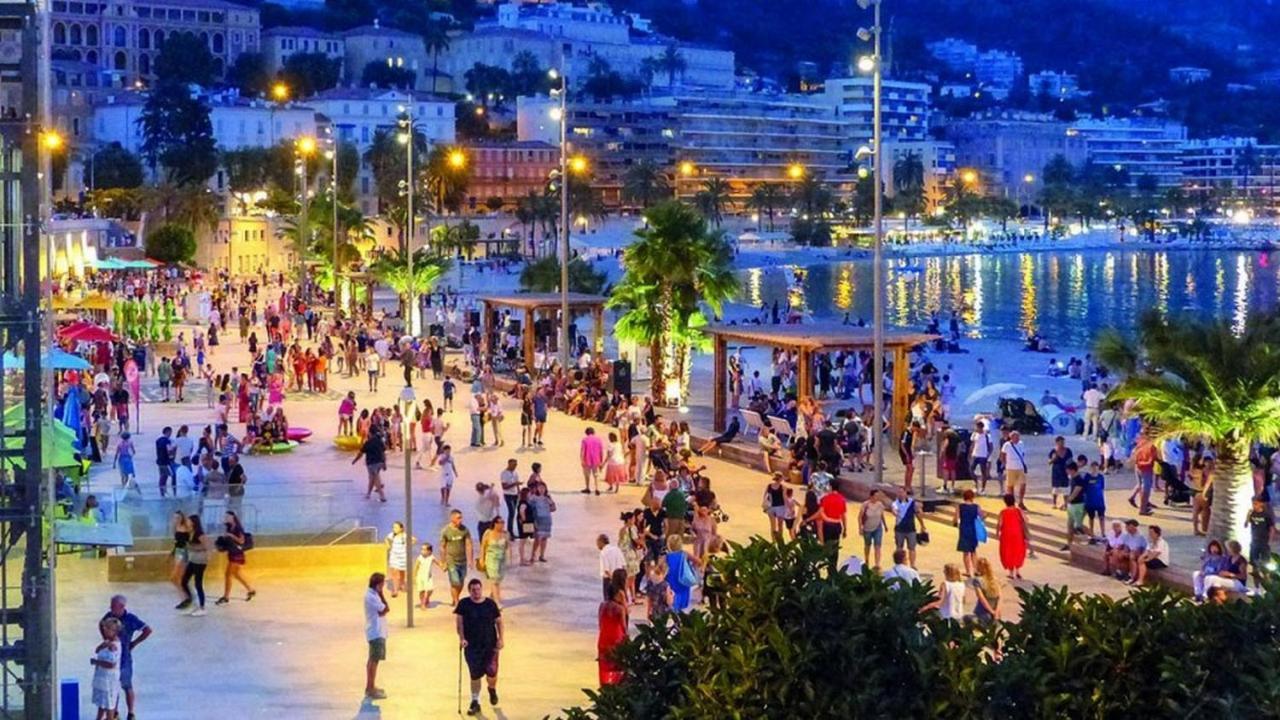 Menton, Centre Historique, Vue Mer Bagian luar foto
